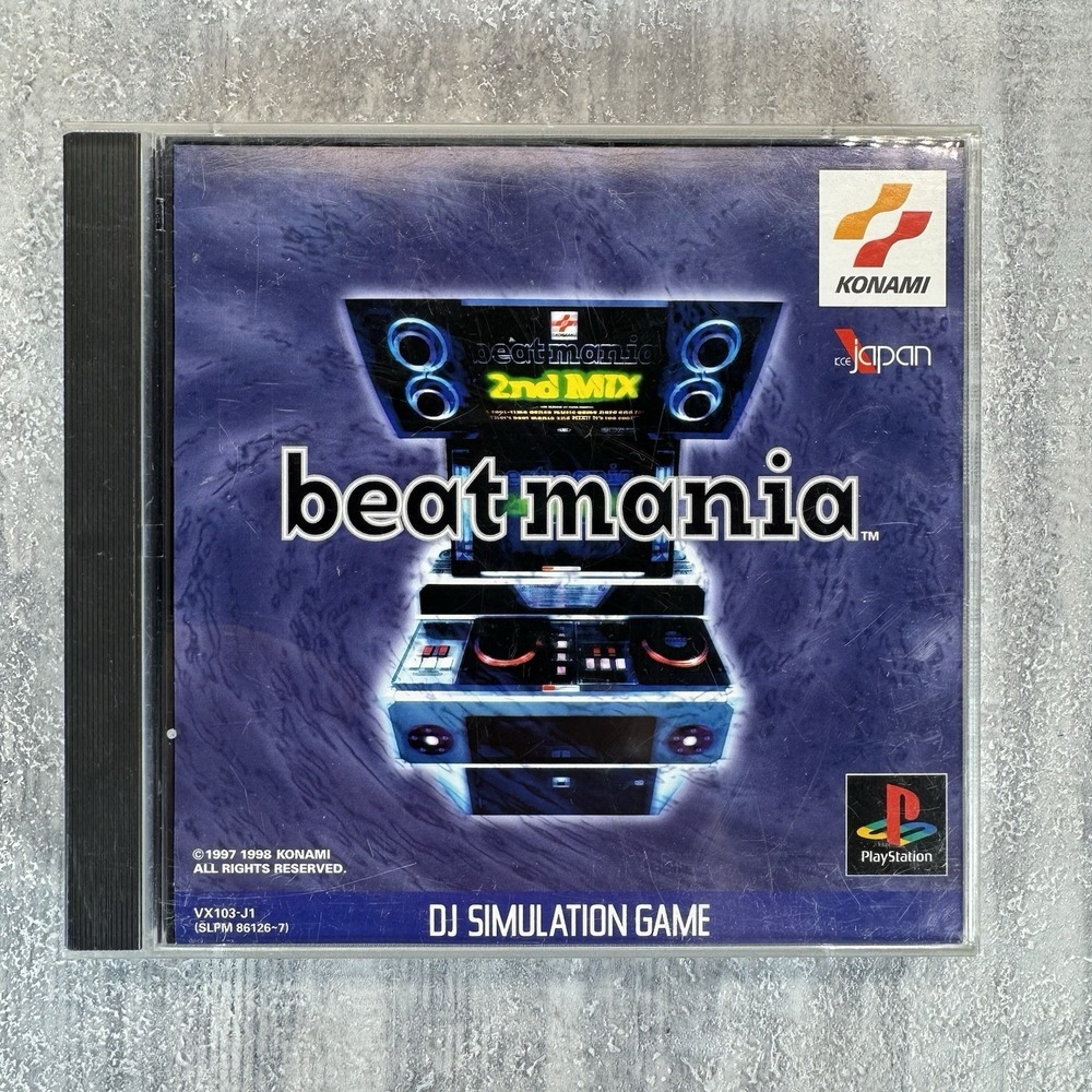 beatmania - Sony Playstation 1 / PS1 (Japan) Clean Canadian Seller